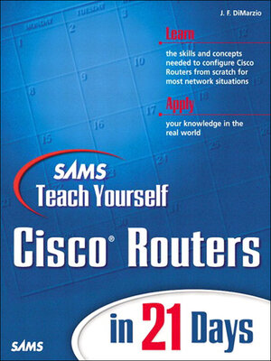 cover image of Sams Teach Yourself Cisco Routers in 21 Days